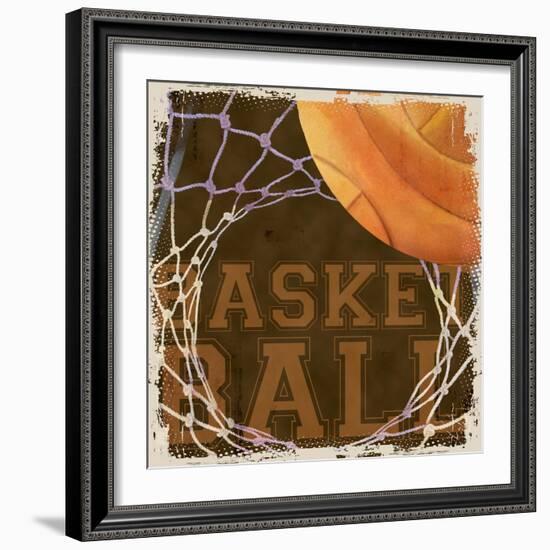 Basketball-null-Framed Giclee Print