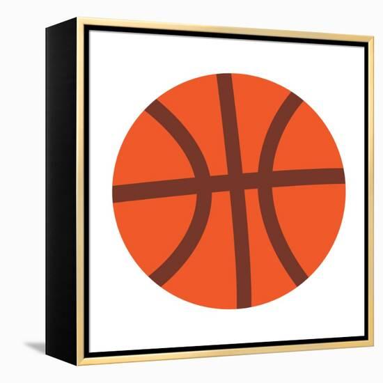 Basketball-Jace Grey-Framed Stretched Canvas