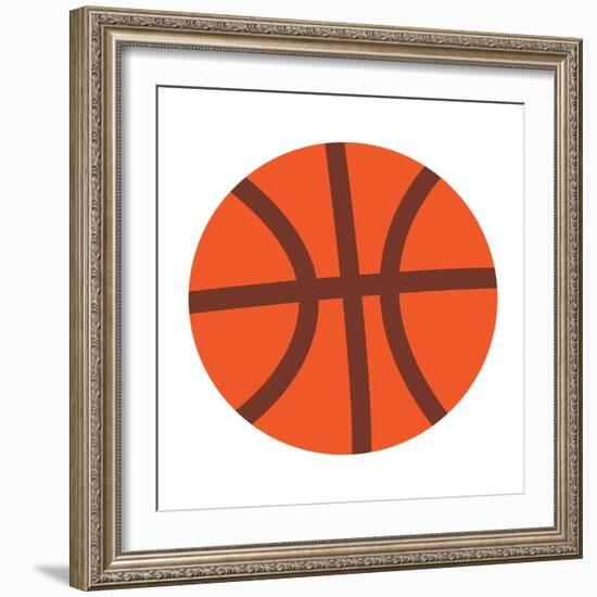 Basketball-Jace Grey-Framed Art Print