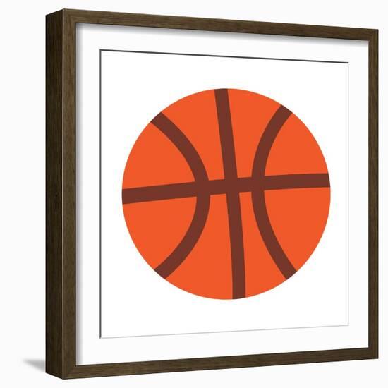 Basketball-Jace Grey-Framed Art Print