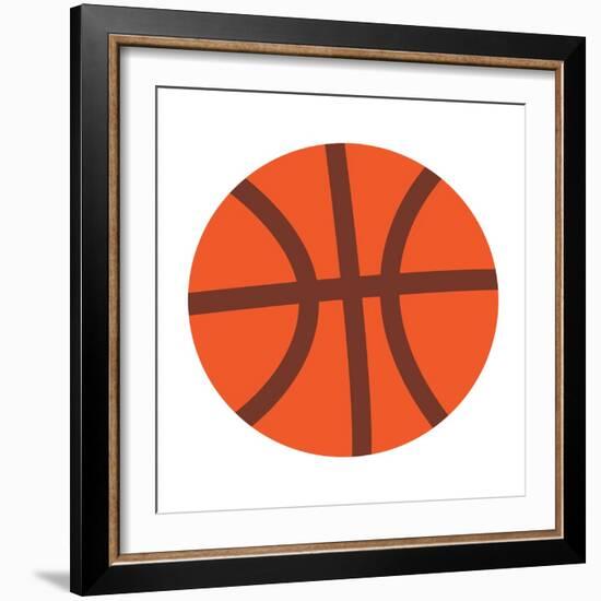 Basketball-Jace Grey-Framed Art Print