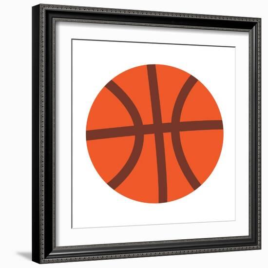 Basketball-Jace Grey-Framed Art Print