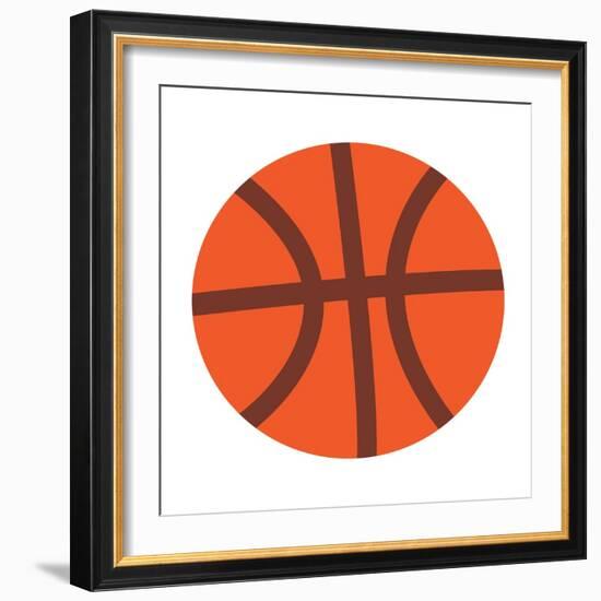 Basketball-Jace Grey-Framed Art Print