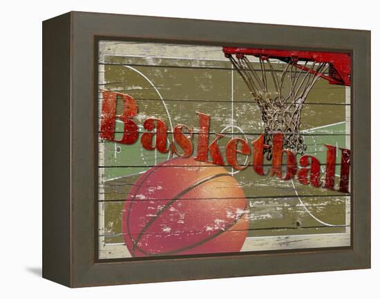 Basketball-Karen Williams-Framed Premier Image Canvas