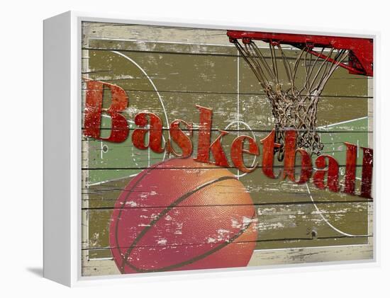 Basketball-Karen Williams-Framed Premier Image Canvas