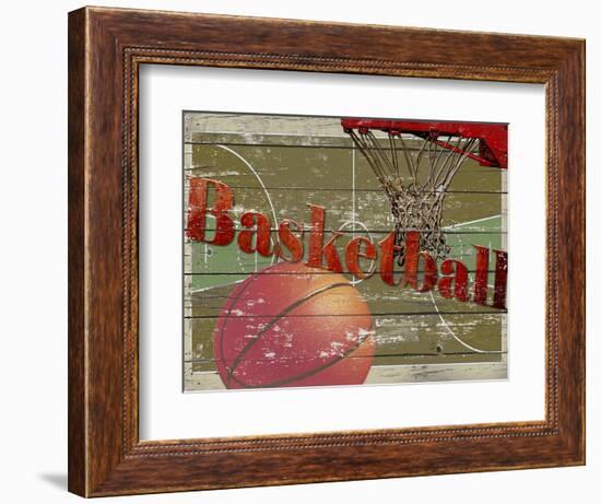 Basketball-Karen Williams-Framed Giclee Print