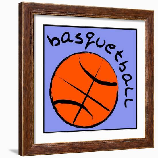 Basketball-null-Framed Giclee Print