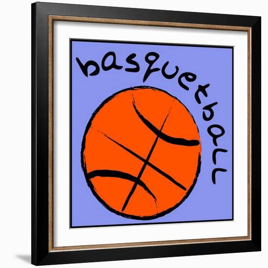 Basketball-null-Framed Giclee Print