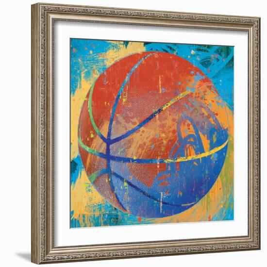 Basketball-Savannah Miller-Framed Art Print