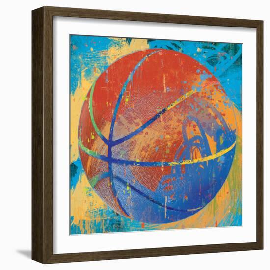 Basketball-Savannah Miller-Framed Art Print