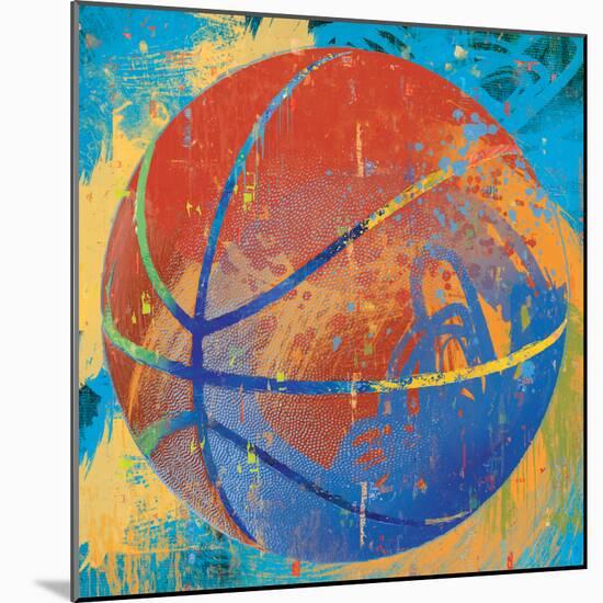 Basketball-Savannah Miller-Mounted Art Print