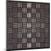 Basketweave Triple Play - Plum-Susan Clickner-Mounted Giclee Print