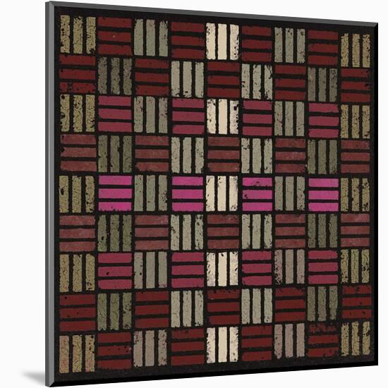 Basketweave Triple Play (Red)-Susan Clickner-Mounted Giclee Print