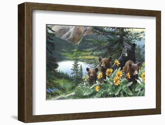 Basking in the Balsams-Kevin Daniel-Framed Art Print