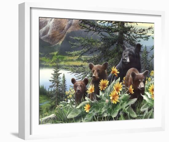 Basking in the Balsams-Kevin Daniel-Framed Art Print