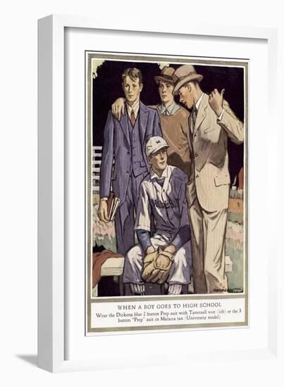 Baskins Fashion V-null-Framed Art Print