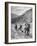 Basque Shepherder Bertrand Borda Carring a Stray Lamb Back to the Herd-Carl Mydans-Framed Photographic Print