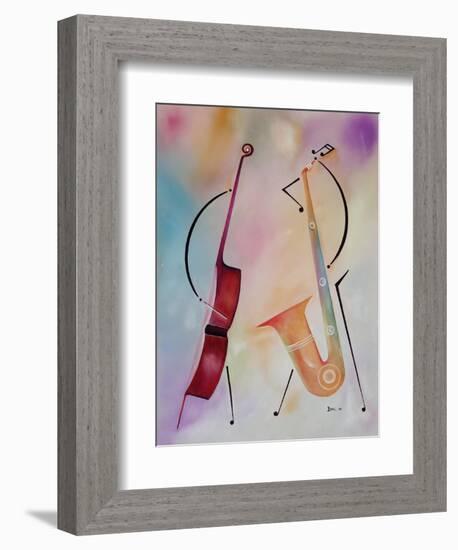 Bass and Sax, 2006-Ikahl Beckford-Framed Giclee Print