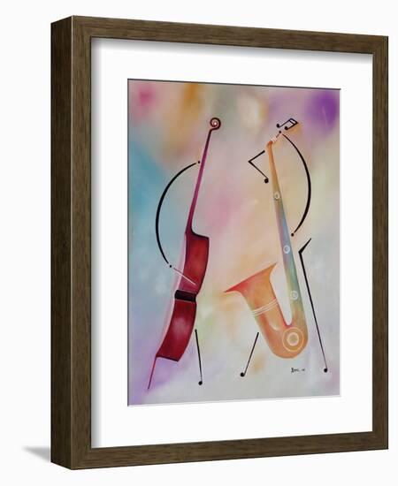 Bass and Sax, 2006-Ikahl Beckford-Framed Giclee Print