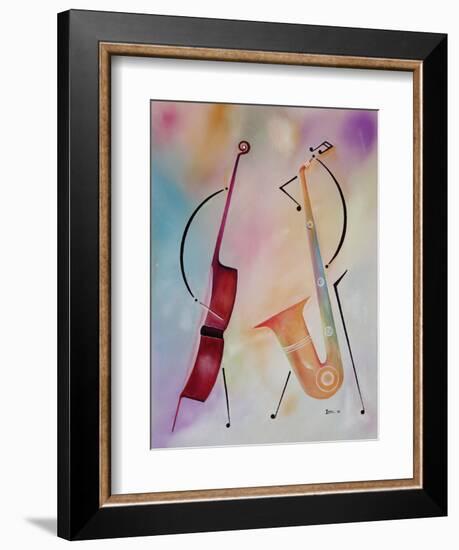 Bass and Sax, 2006-Ikahl Beckford-Framed Giclee Print