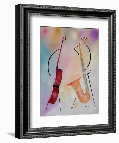 Bass and Sax, 2006-Ikahl Beckford-Framed Giclee Print