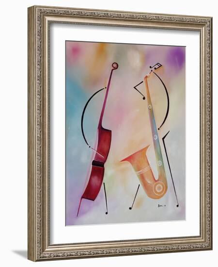 Bass and Sax, 2006-Ikahl Beckford-Framed Giclee Print