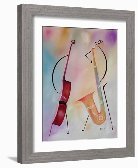 Bass and Sax, 2006-Ikahl Beckford-Framed Giclee Print