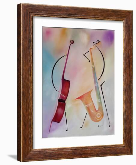 Bass and Sax, 2006-Ikahl Beckford-Framed Giclee Print