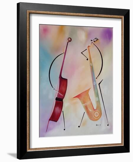 Bass and Sax, 2006-Ikahl Beckford-Framed Giclee Print