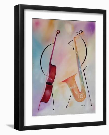 Bass and Sax, 2006-Ikahl Beckford-Framed Giclee Print