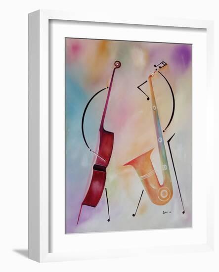 Bass and Sax, 2006-Ikahl Beckford-Framed Giclee Print