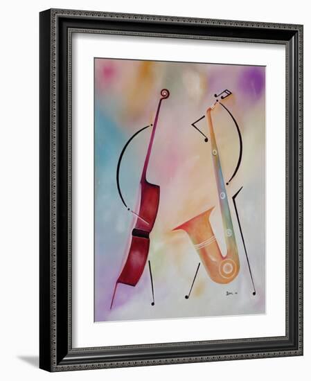 Bass and Sax, 2006-Ikahl Beckford-Framed Giclee Print