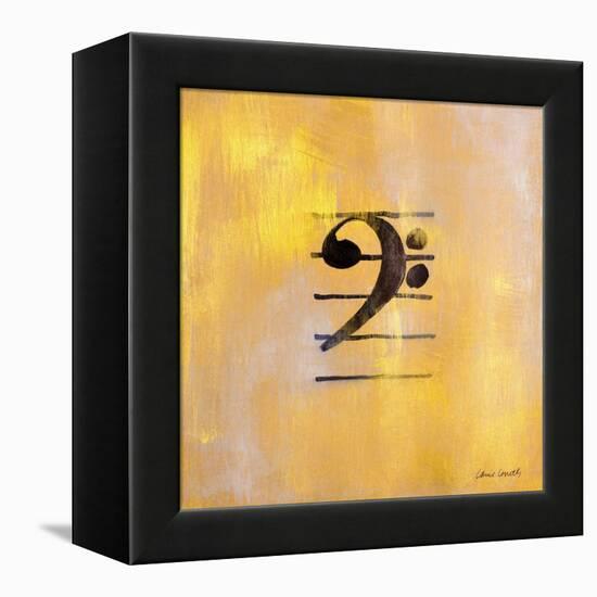 Bass Clef-Lanie Loreth-Framed Stretched Canvas