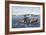 Bass Fishing-Currier & Ives-Framed Giclee Print