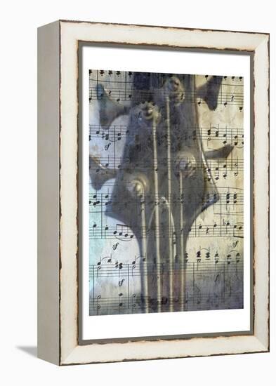 Bass Guitar-Sheldon Lewis-Framed Stretched Canvas