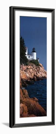 Bass Harbor Head Light, Mount Desert Island, Maine-James Blakeway-Framed Art Print