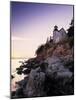 Bass Harbor Head Lighthouse, Acadia Nat. Park, Maine, USA-Walter Bibikow-Mounted Photographic Print