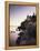 Bass Harbor Head Lighthouse at Dusk, Mount Desert Island, Maine, USA-Walter Bibikow-Framed Premier Image Canvas