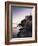 Bass Harbor Head Lighthouse at Dusk, Mount Desert Island, Maine, USA-Walter Bibikow-Framed Photographic Print