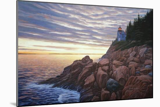 Bass Harbor Light-Bruce Dumas-Mounted Giclee Print