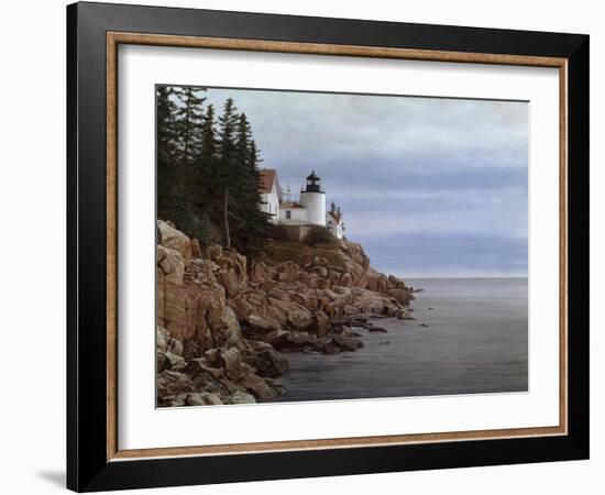 Bass Harbor Light-David Knowlton-Framed Giclee Print