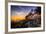 Bass Harbor Lighthouse at Sunset, in Acadia National Park, Maine.-Jon Bilous-Framed Photographic Print