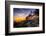 Bass Harbor Lighthouse at Sunset, in Acadia National Park, Maine.-Jon Bilous-Framed Photographic Print