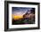 Bass Harbor Lighthouse at Sunset, in Acadia National Park, Maine.-Jon Bilous-Framed Photographic Print