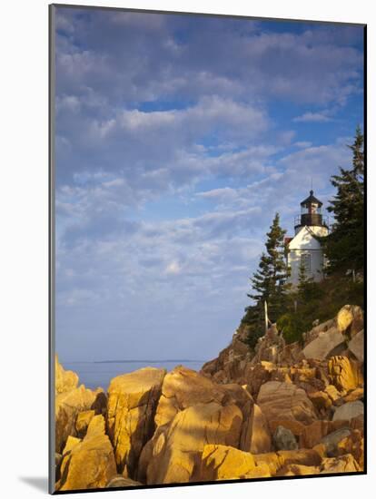 Bass Harbor Lighthouse in Acadia National Park, Maine, USA-Chuck Haney-Mounted Photographic Print