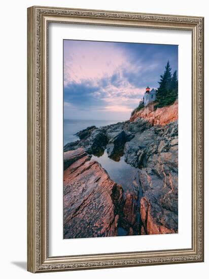 Bass Harbor Mood, Acadia National Park, Maine-Vincent James-Framed Photographic Print