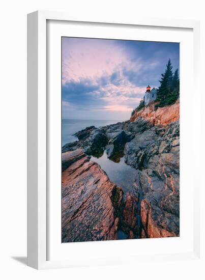 Bass Harbor Mood, Acadia National Park, Maine-Vincent James-Framed Photographic Print