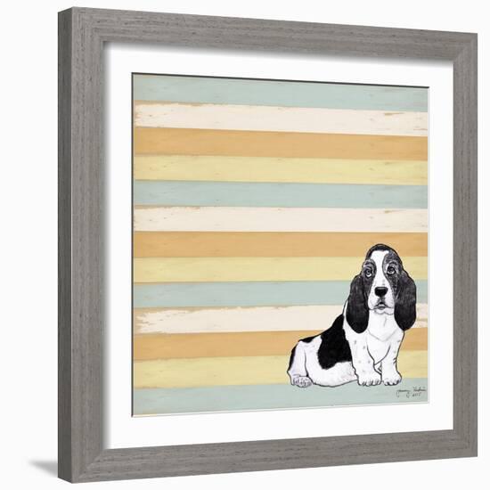 Basset Hound 1-Tammy Kushnir-Framed Giclee Print