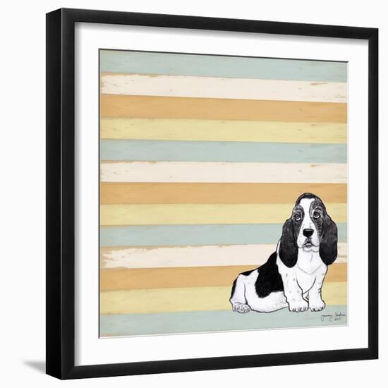 Basset Hound 1-Tammy Kushnir-Framed Giclee Print