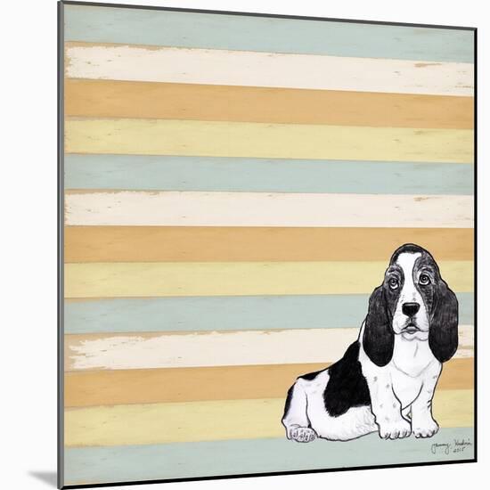 Basset Hound 1-Tammy Kushnir-Mounted Giclee Print